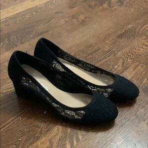 Black Lace Heels!
